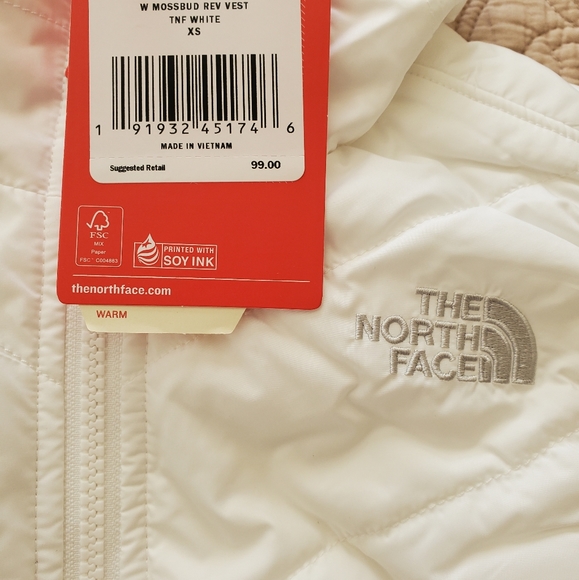 North Face Reversible Vest - Picture 6 of 9
